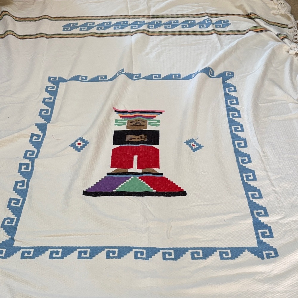 Geometric Patterned Blanket